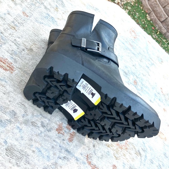 Zodiac Miller 2 NWT New Moto Buckled Lug-Sole Boots Sz 10 - Picture 6 of 6